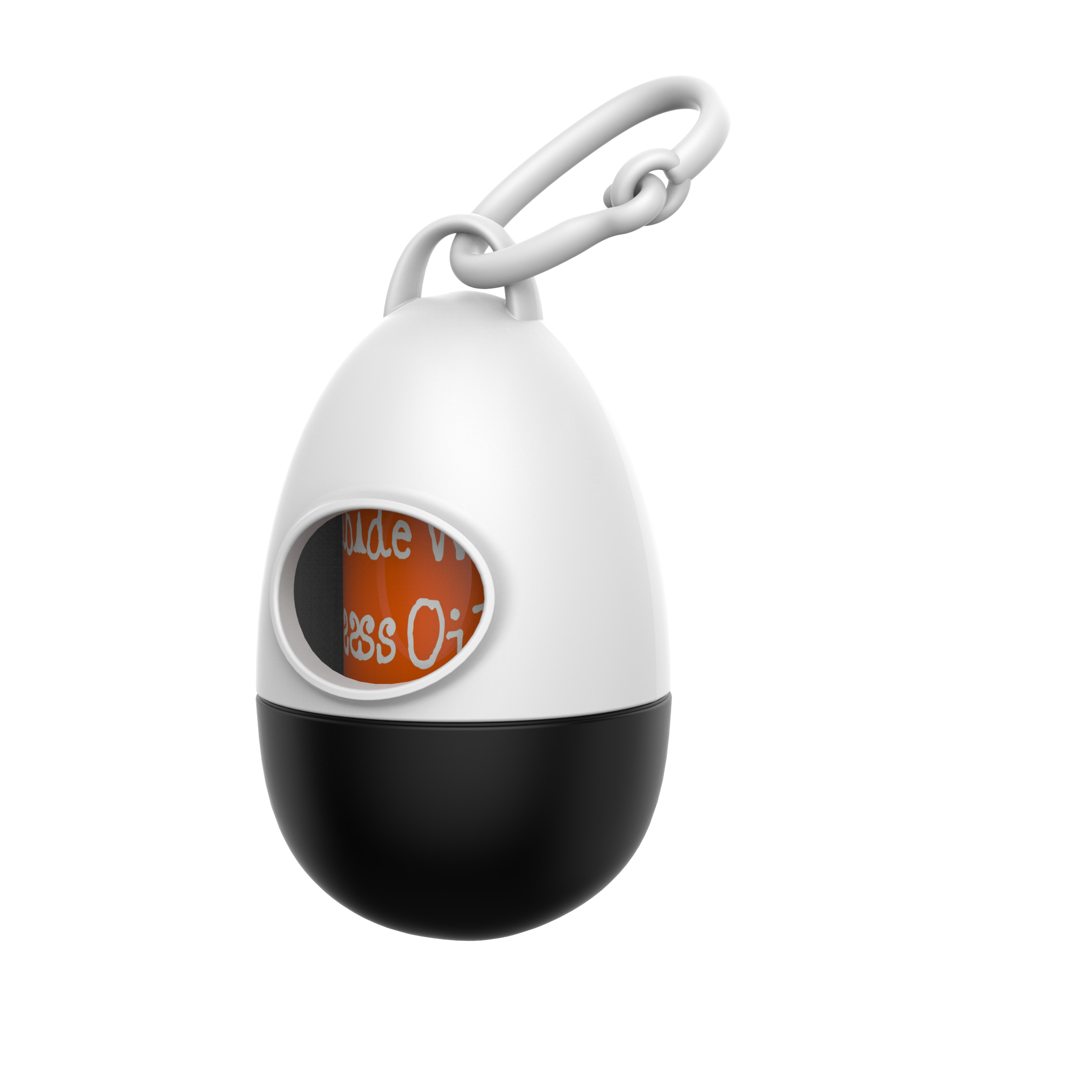 2021 Amazon Best Seller Egg Shape Pet Dog Poop Waste Bag Holder Dispenser