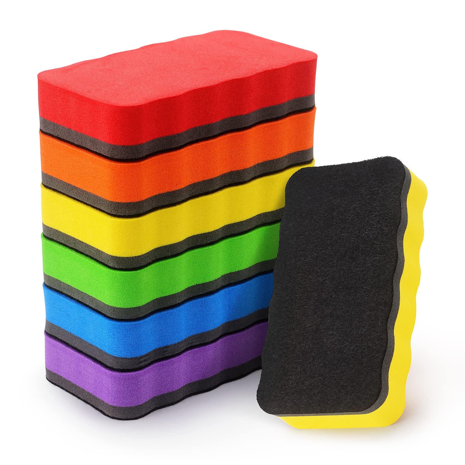 EVA Chalkboard Magnetic Blackboard Eraser Glass Board Dry Whiteboard Eraser Cleaner For Whiteboard