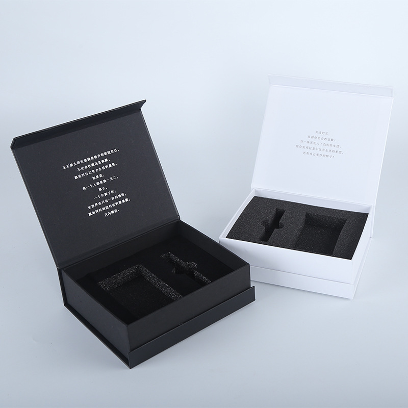 quality high level custom logo cardboard paper box packaging for perfume bottle glasses fancy gift box square packing box