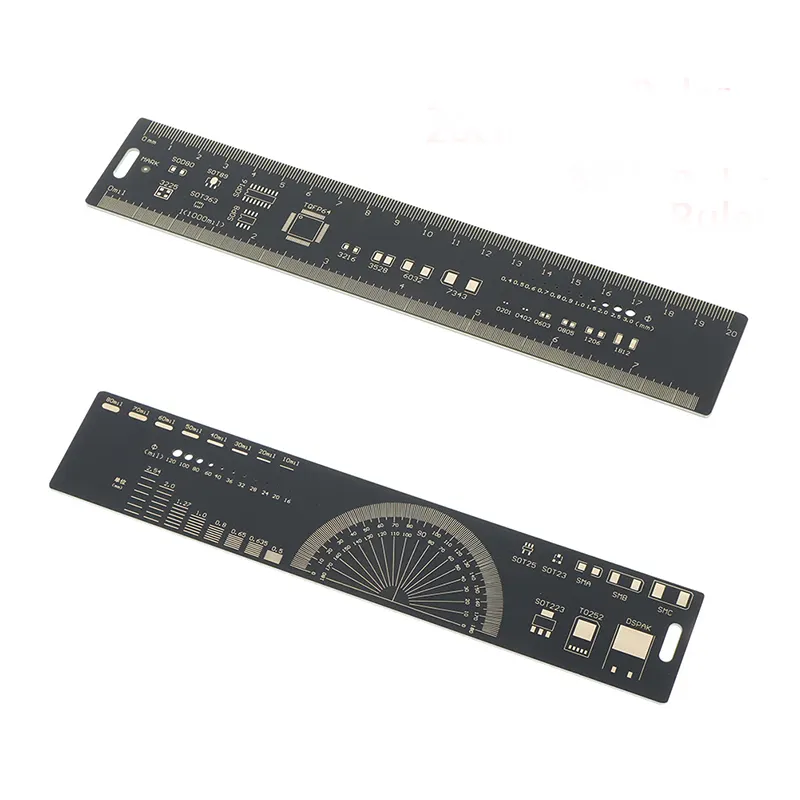 20CM PCB Ruler For Electronic Engineers For Geeks Makers For Fans PCB Reference Ruler PCB Packaging Units Starters Tool