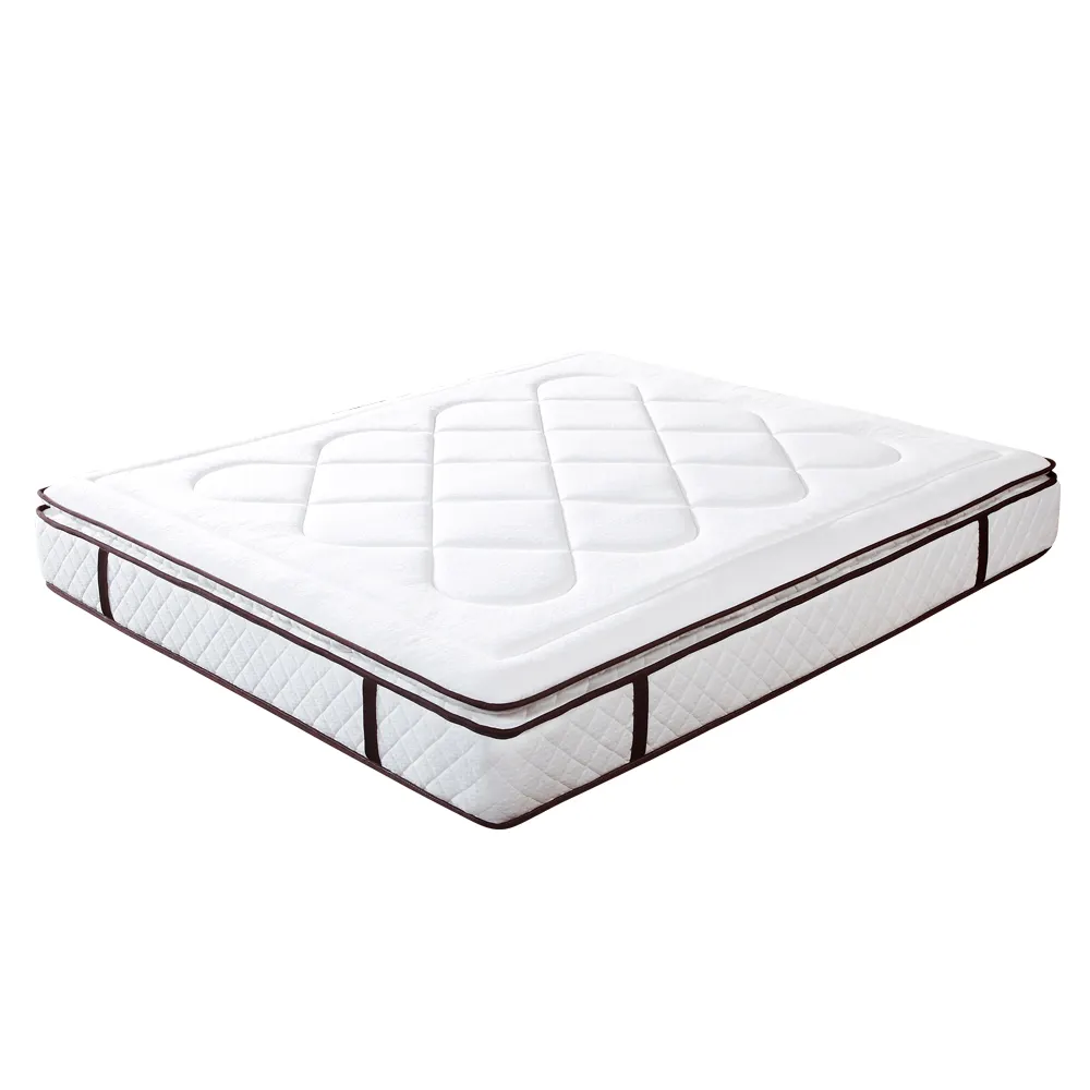 Pop Twin Queen King Size Silicone Cooling Gel Rubber Memory Foam Latex Pocket Spring Hybrid Comfortable Mattress For Bedroom