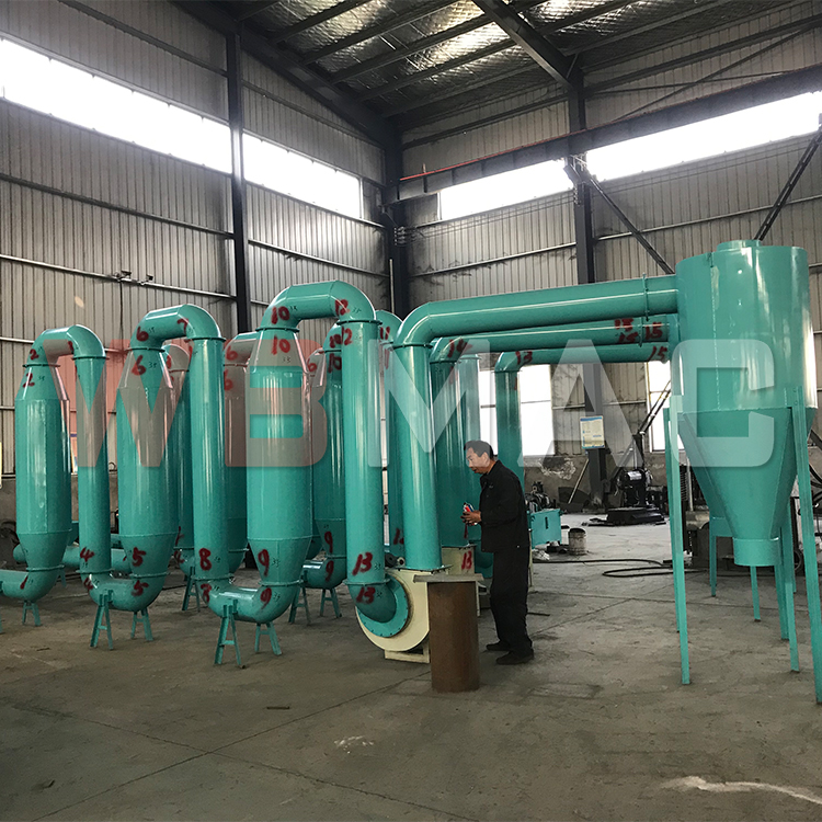 High temperature wood sawdust airflow dryer machine Hot steam pipe drying machine with Competitive price