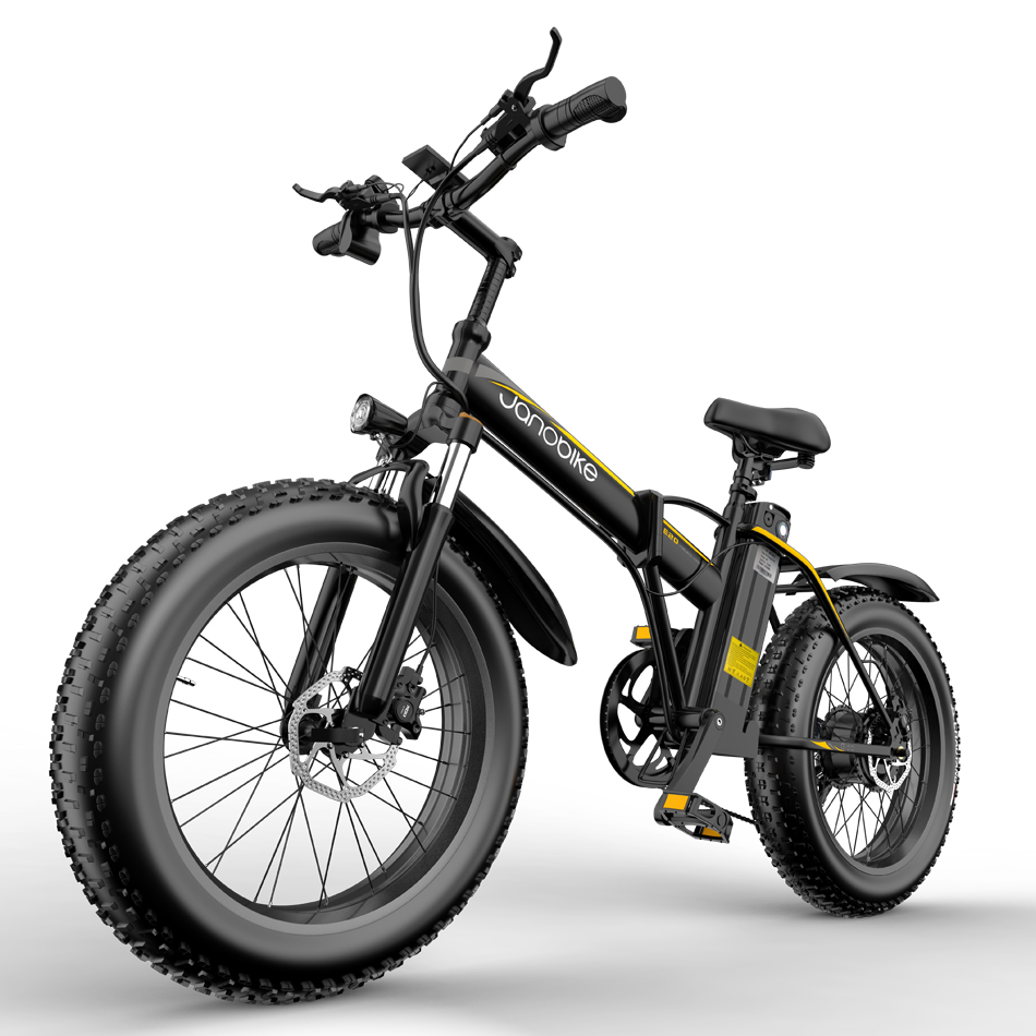 Janobike E20, дисковый тормоз, электрический велосипед, 1000 Вт, мотор, аккумулятор, комплект, цена, E велосипед, толстая шина, дорога, Европейский склад