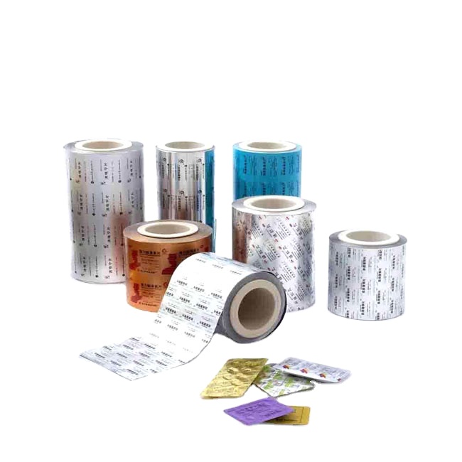 Capsule Aluminum Blister Foil For Pharmaceutical Packaging Machine