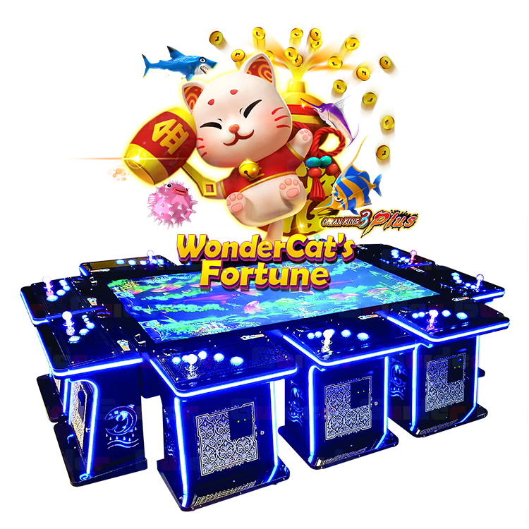 2022, хорошая прибыльная 10 игроков, игровой автомат для рыбы Ocean King 3 Plus, удача чудо-Кот