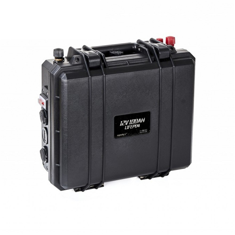 12v 100ah lifepo4 battery pack Rechargeable Batteries power battery with bms for RV Outdoor camping and Inverter