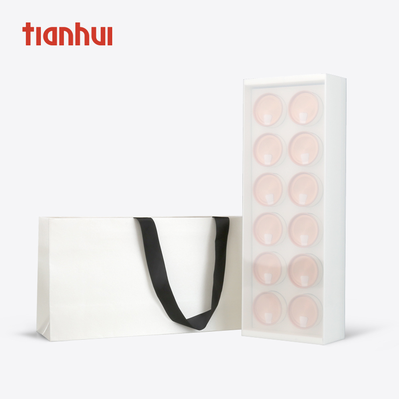 Tianhui биоразлагаемый прозрачный пластиковый ПВХ упаковка подарочная коробка