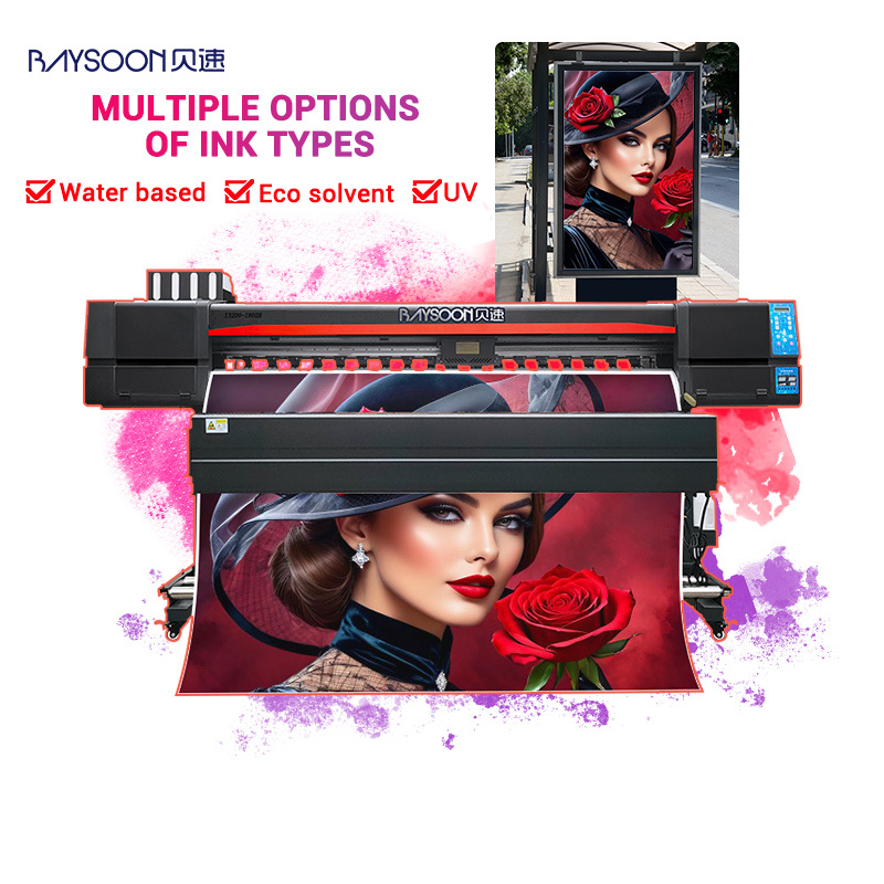 Ecosolvent Printer Large Format For Flex Banner Printing Machine Digital Impresora eco solvent printer