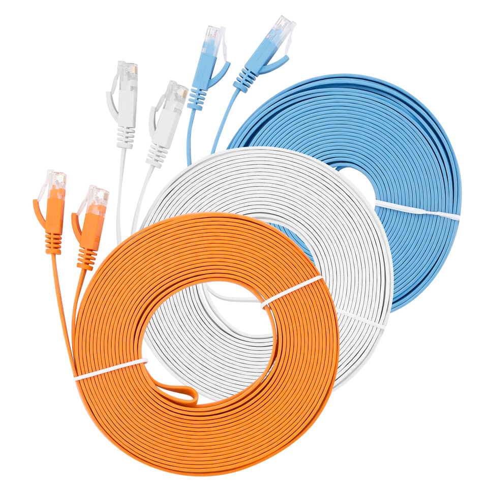 Сетевой адаптер Cat7 Ethernet, неизолированный медный UTP Cat6, телефонный кабель RJ45, кабель локальной сети, оптоволоконный кабель, перемычка
