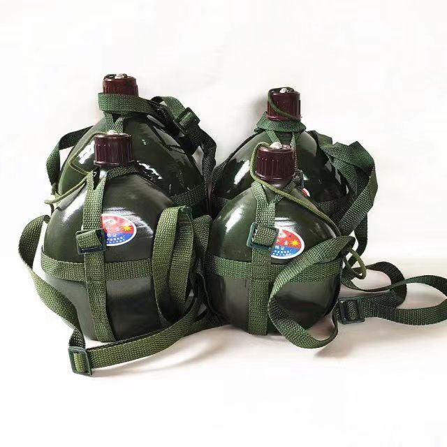 Военная столовая, уличная бутылка для воды для кемпинга, чайник, алюминиевая бутылка для воды из нержавеющей стали, военная бутылка