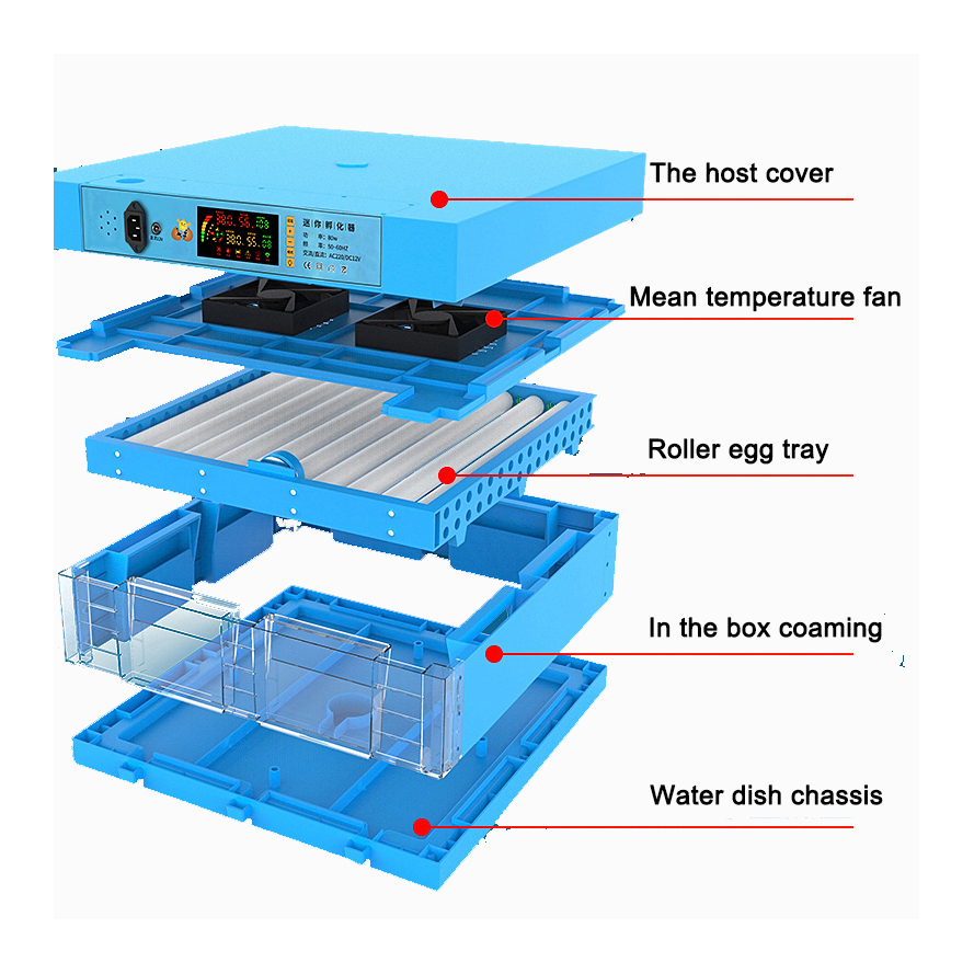 Multi-function incubadora de huevos automatica incubate eggs chicken egg hatching machine