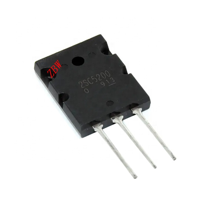 ZBW 150W 15A 230V 5200 Оригинальный аудиотранзистор с низким уровнем шума, транзистор c5200 sc5200, транзистор 2sc5200