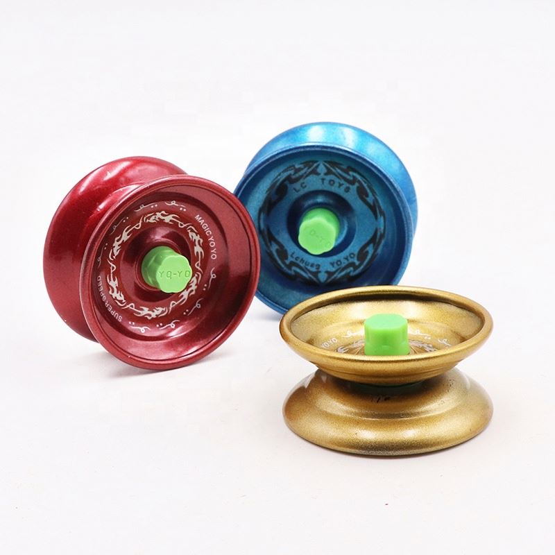 Сплав yoyo мяч детские игрушки металлический шариковый подшипник стринг трик yoyo diabolo Yo-Yo мяч Смешные yoyo профессиональные развивающие игрушки