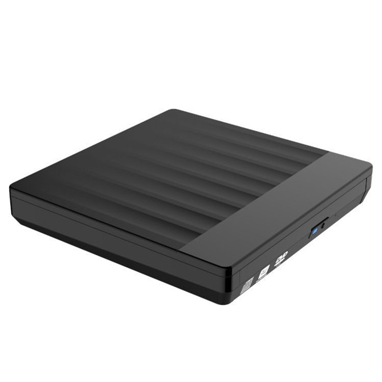 External DVD Drive USB 3.0 Portable CD/DVD +/-RW Drive Slim DVD/CD ROM Rewriter Burner Compatible with Laptop Desktop PC TYPE C