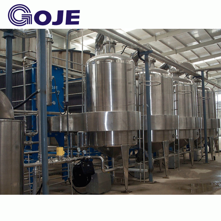 Industrial Concentration Multiple effect Thin Film Thermal Evaporator