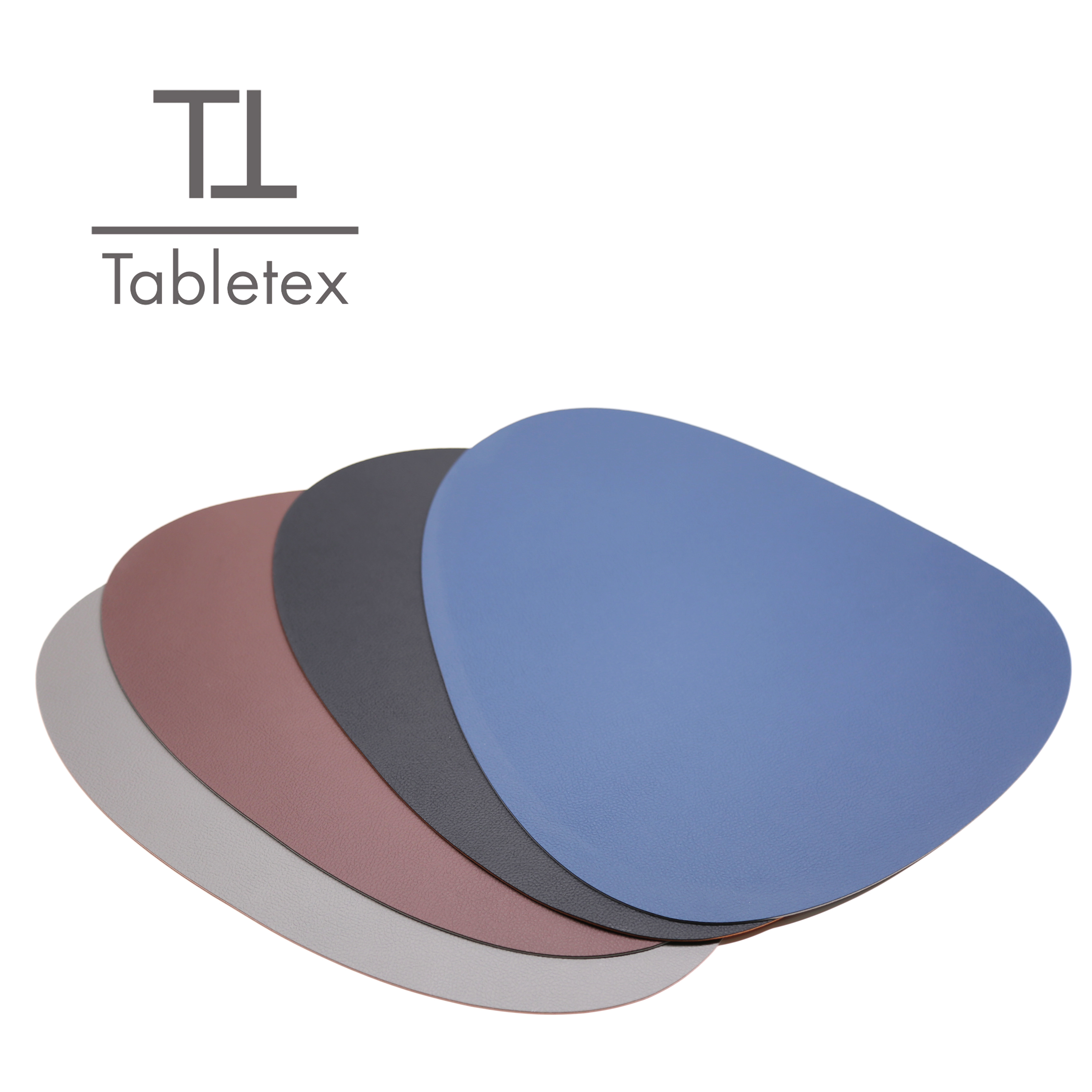 Tabletex pvcleather столовых теплоизоляция устойчивый к пятнам ПВХ коврики набор из 6 шт.; Нескользящая подошва; Водонепроницаемая зимняя обувь из искусственной кожи, круглые скатерти на стол