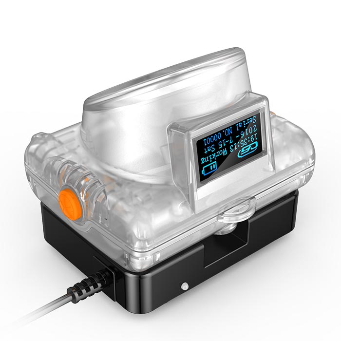 Nice Advantaged Wireless Portable Cordless Wireless KL6LM Miner Cap Lamp Mining Headlamp Miner Lamp