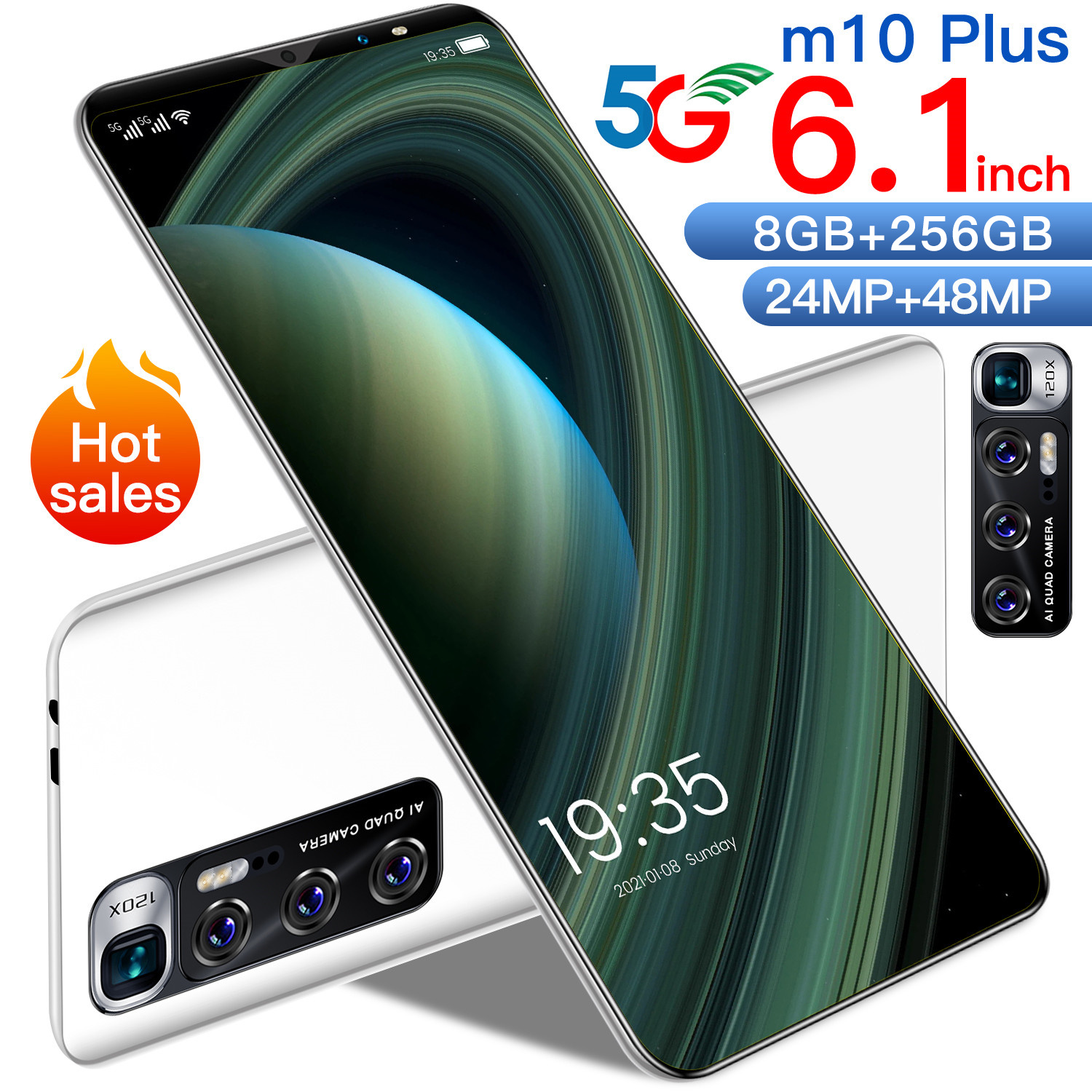 Глобальная версия m10 plus 12 Гб оперативной памяти 512 ГБ ROM, мобильный телефон, 32MP HD камера смартфон 4800 мАч m10 plus Android телефон