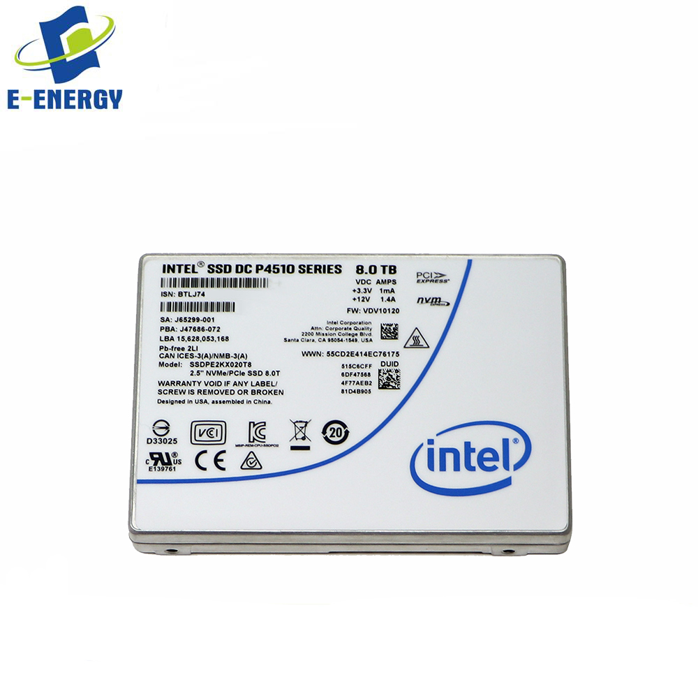 Твердотельный накопитель P4510 8T SSDPE2KX080T801 2,5 дюйма SATA
