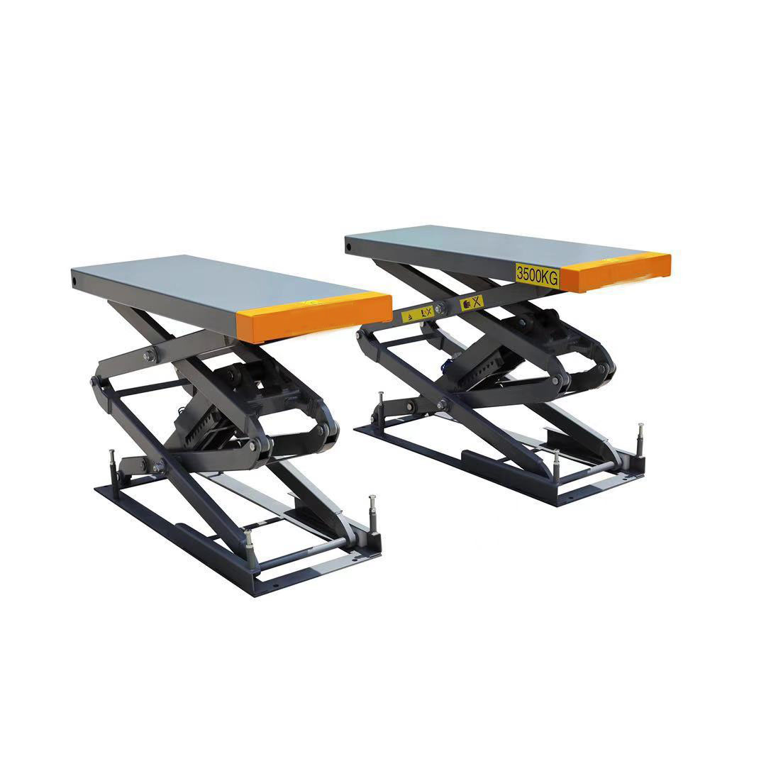 High Quality CE Certified Scissor car lift for Home Garage Underground Car Scissor Lift 3500kgs