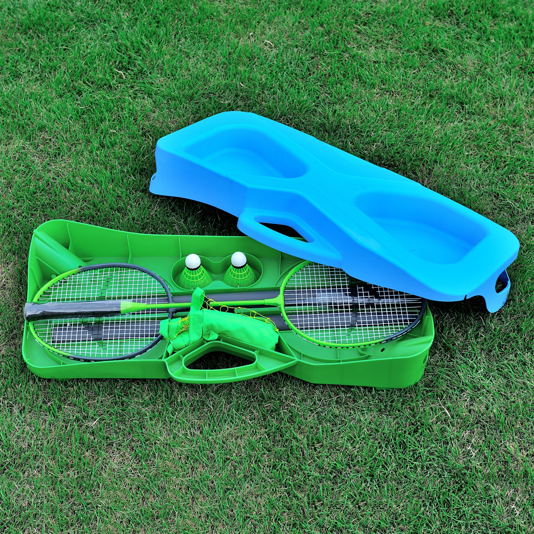 Backyard Fun Customized Portable Shuttlecock Badminton Racket Professional with Net