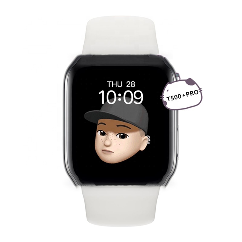 T500 + Pro Smart watch полный сенсорный экран IOS Android многофункциональные умные часы 1,75 дюймов reloj inteligente для мужчин, женщин и детей;