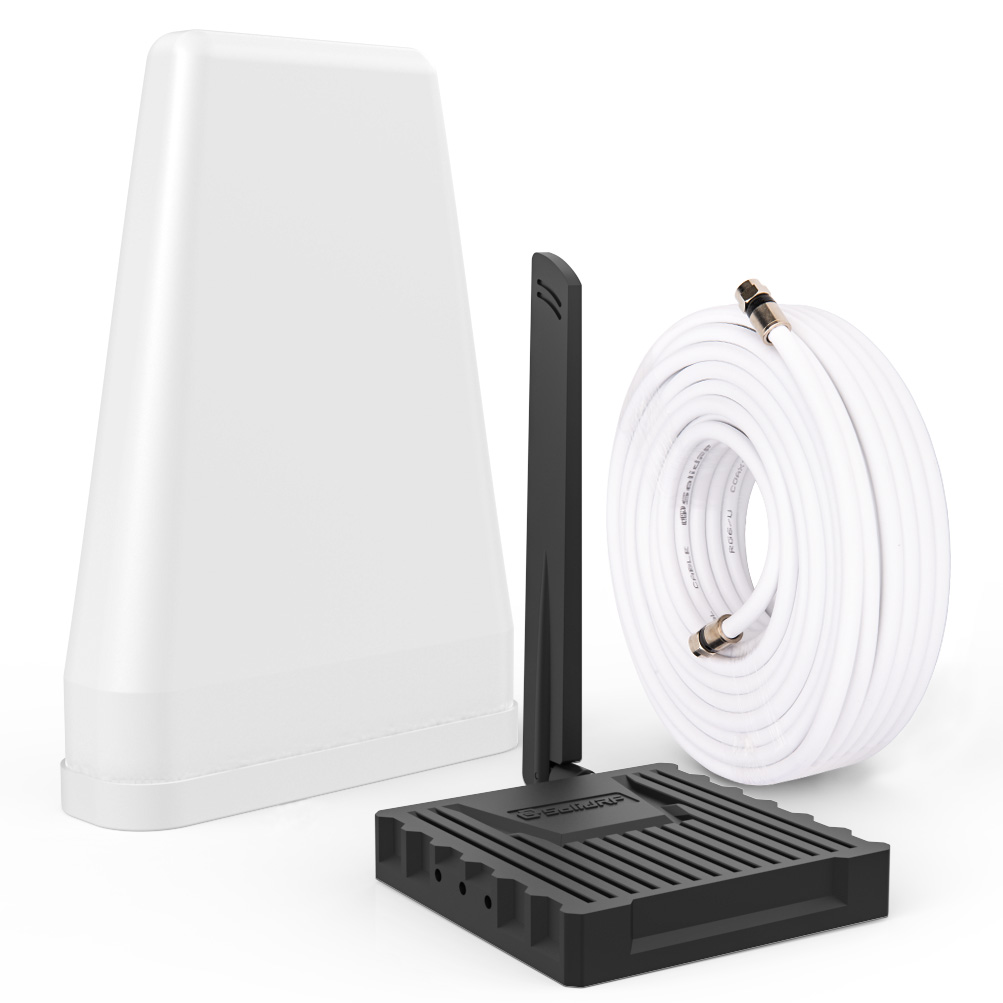 DACHI cell booster phone Signal Boosterfor Home Convenience Store Apartment Workshop Supports 2,000 sq ft