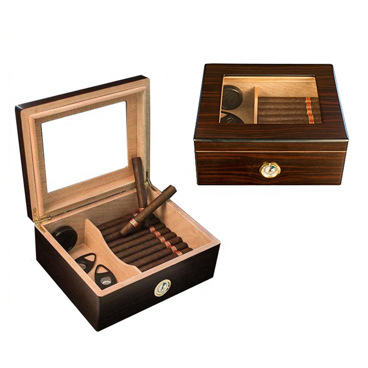 wooden factory matte paint cohiba gift solid cedar packaging wood box cigar humidor wooden custom cigar boxes wholesale