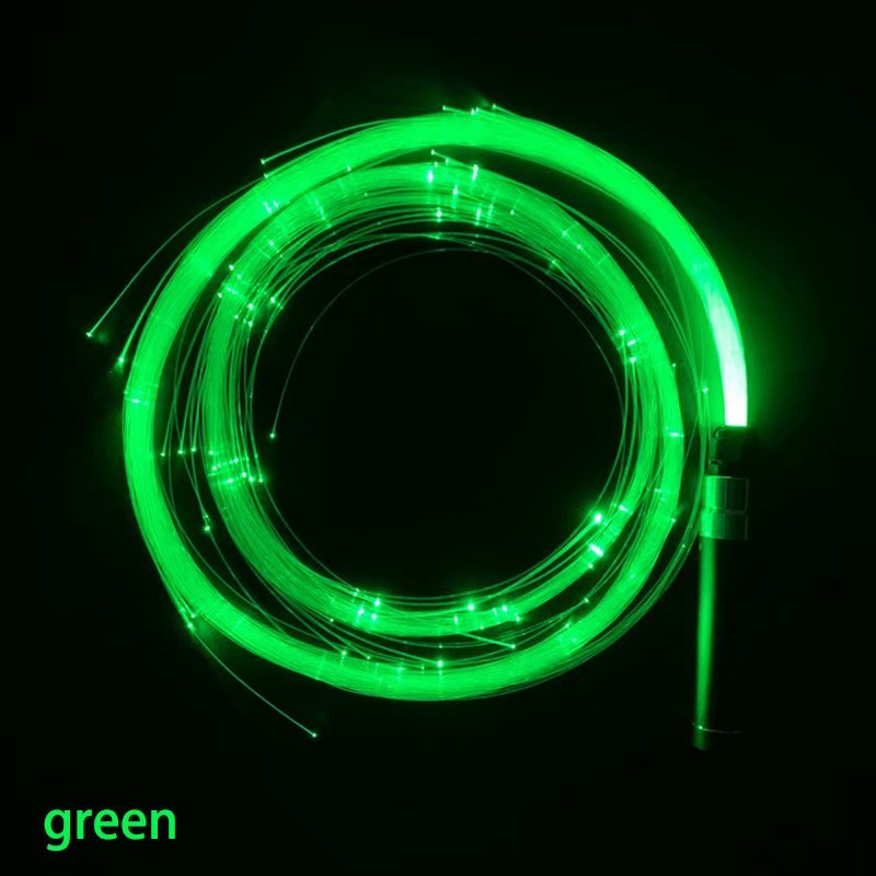 Disco Dance Whip Party Fiber Optic Whip Rave Glow Whip