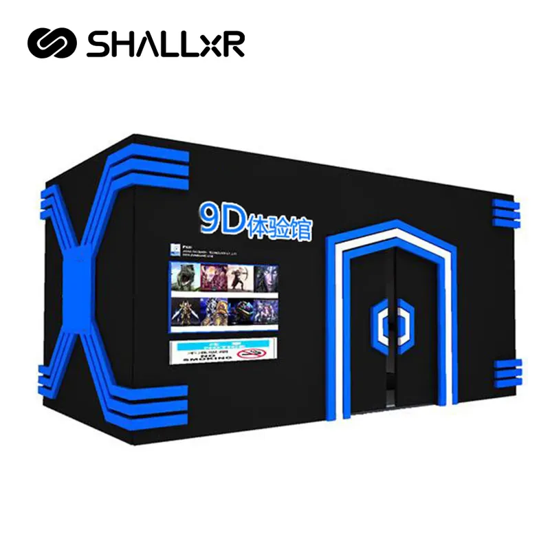 ShallxR Metaverse Amusement Indoor Games Family Movie Theater Equipment 5d 7d Cinema Truck Mobile Cinema