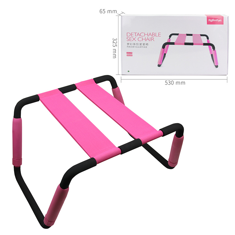 Height Adjustable Heavy Durable Use Detachable Sex Chair Steel Sm Adult Product For Couples