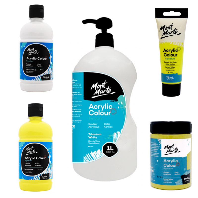 Mont Marte paint, acrylic artist paint set, Artis acrylic paint