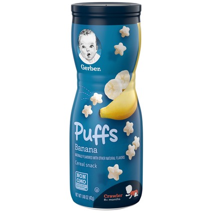 Банан GERBER Puffs 1,48 oz