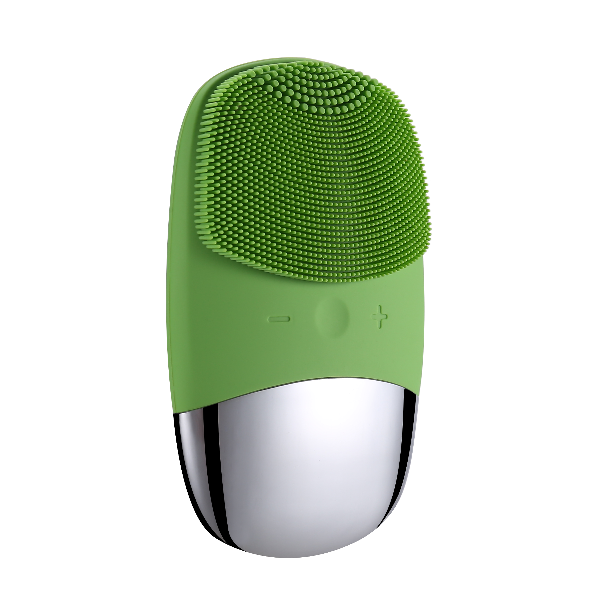2020 Private Label Mini Waterproof Ultrasonic Face Cleaning Brush Electric Sonic Silicone Facial Cleansing Brush