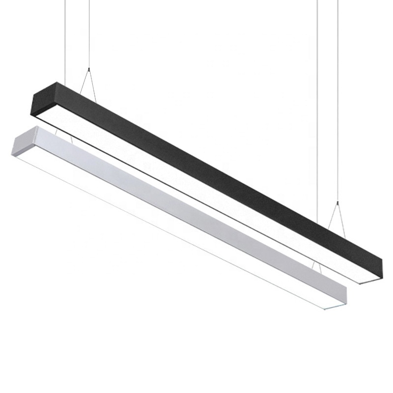 Modern Office LED pendant lighting led office pendant lamp office lighting indoor linear lamp supermarket spliced strip light
