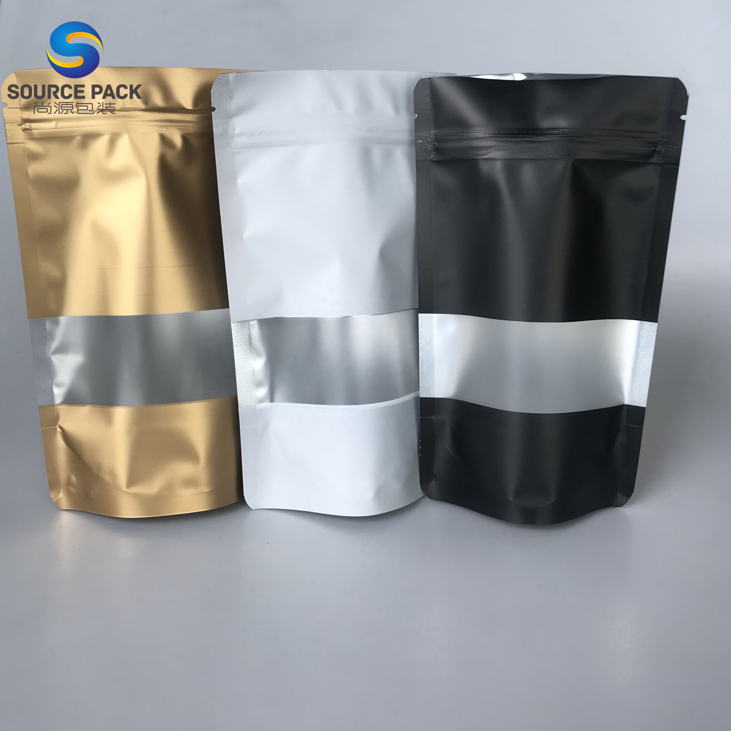 Ziplock матовая майларовая сумка doypack стоячий мешок