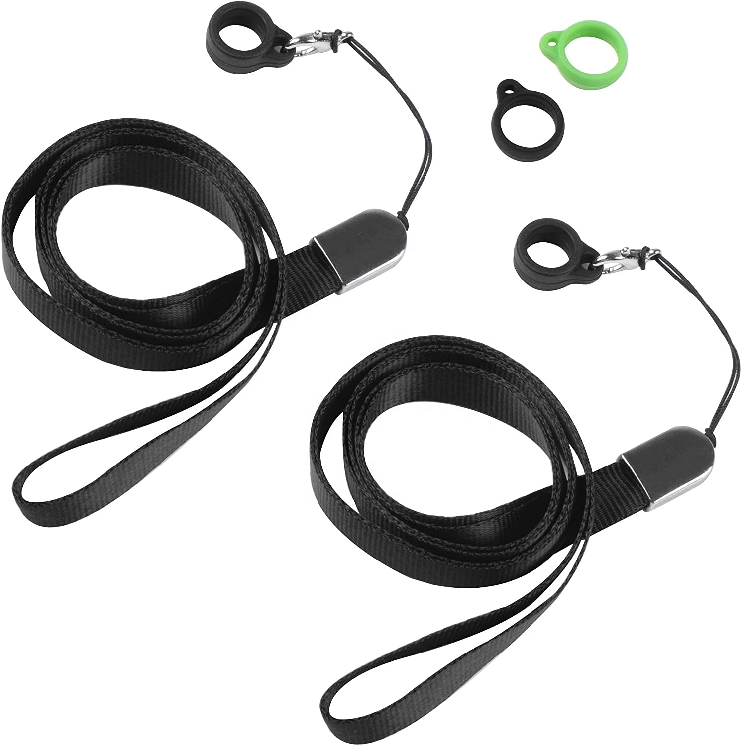 Anti-Lost Lanyard for ecig Necklace Lanyards Pendant Holder Lanyard Safety Neck Strap with Silicone Ring for vape pen pod