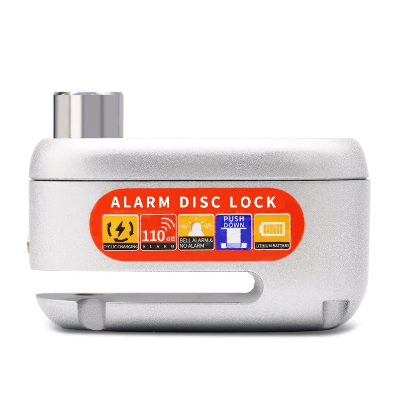 Agent Dropshipping Products 2021 Accessories Disc Lock Alarm 110dB Bike Lock Alarm Disc Anti Theft Disc Brake Lock Alarm
