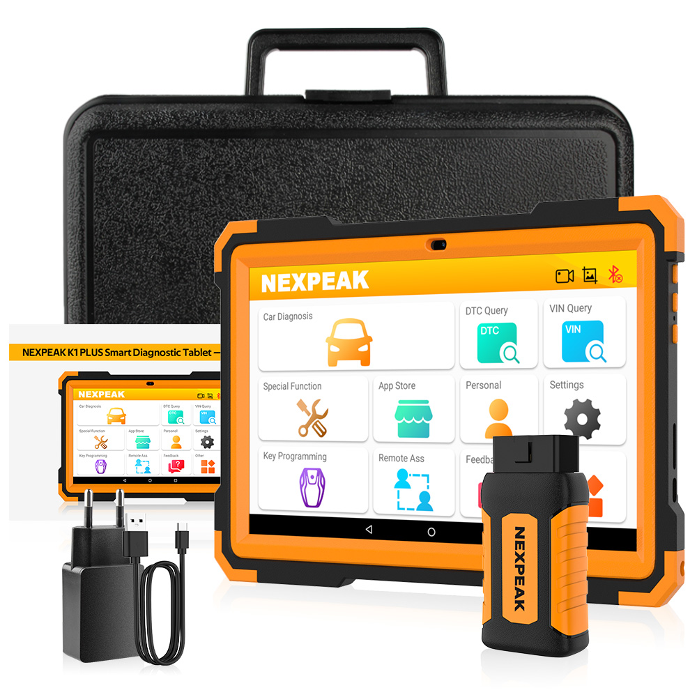 NEXPEAK K1 PLUS OBD2 автомобильный сканер диагностический инструмент для авто ABS SAS Oil DPF EPB Reset ODB2 все системы Автомобильный сканер