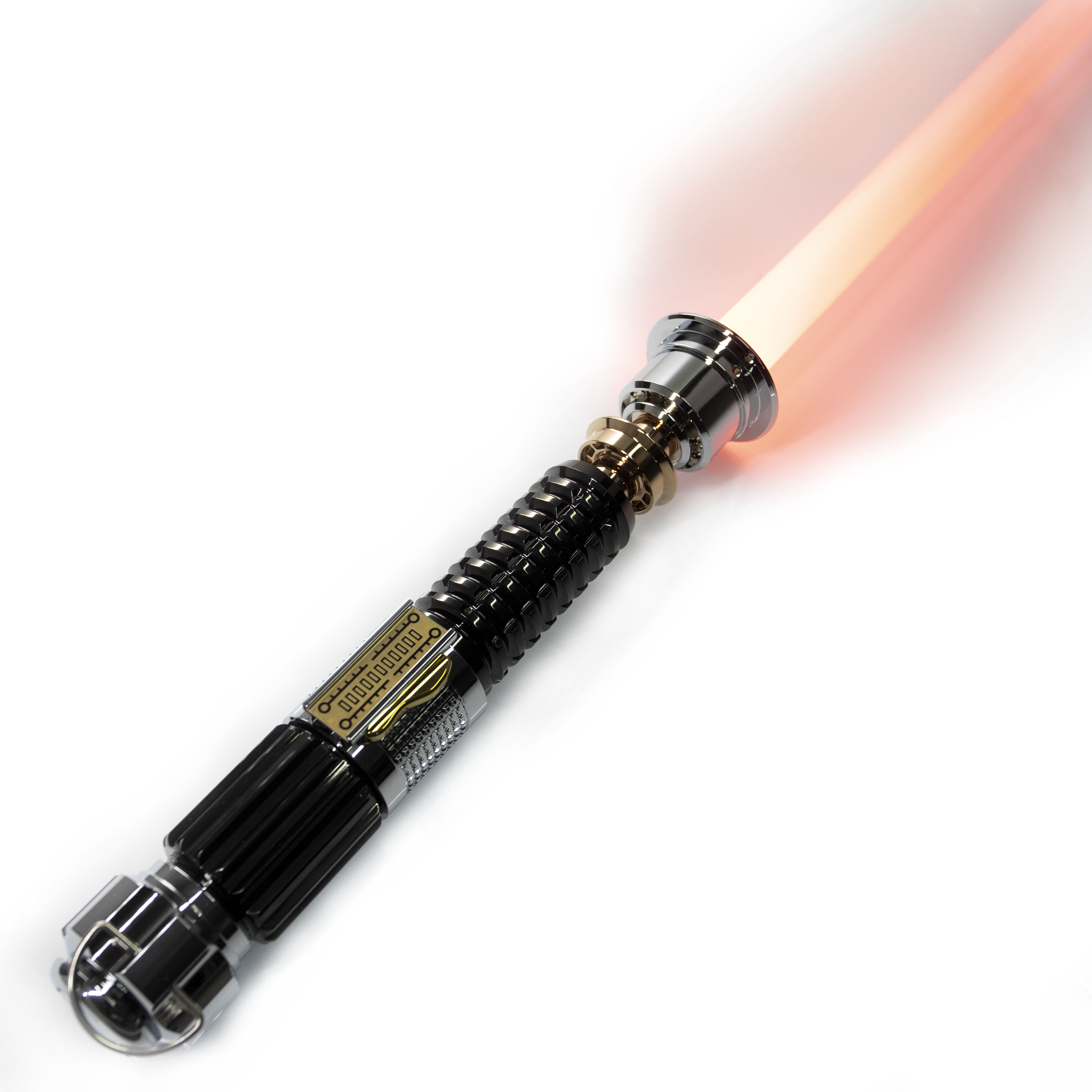 LGT SABERSTUDIO DamienSaber metal hilt heavy dueling RGB NEO blade with smooth swing for the Jedi or Sith
