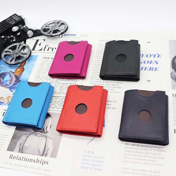 RFID Genuine Cowhide Leather Luxury Purse Casual Small Mini Leather Wallets Vintage Gents Mens Slim Wallet