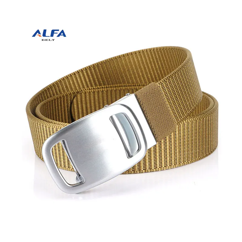 Alfa Mens Belts One Size 3.8cm Woven Braided Belts Men Belt Casual Knitted