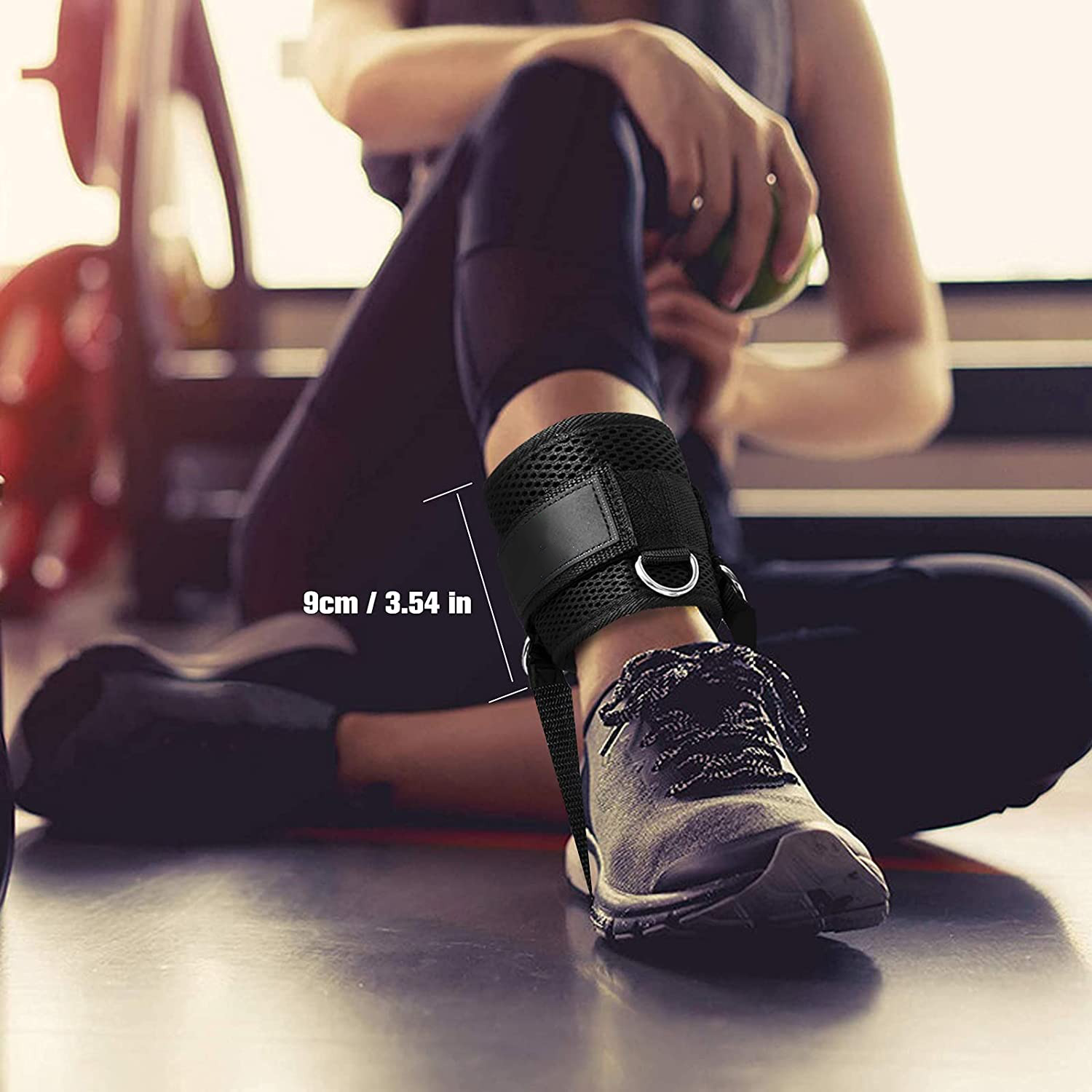 New style gym ankle buckle adjustable ankle weight gym leg ankle