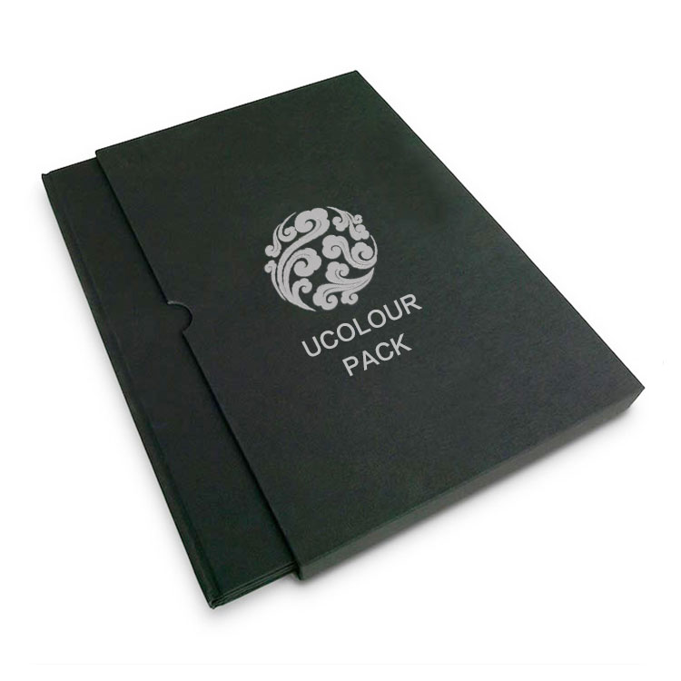 Упаковка Unicolour Custom Company UV Logo Color 3, папка для бумаг и карточек