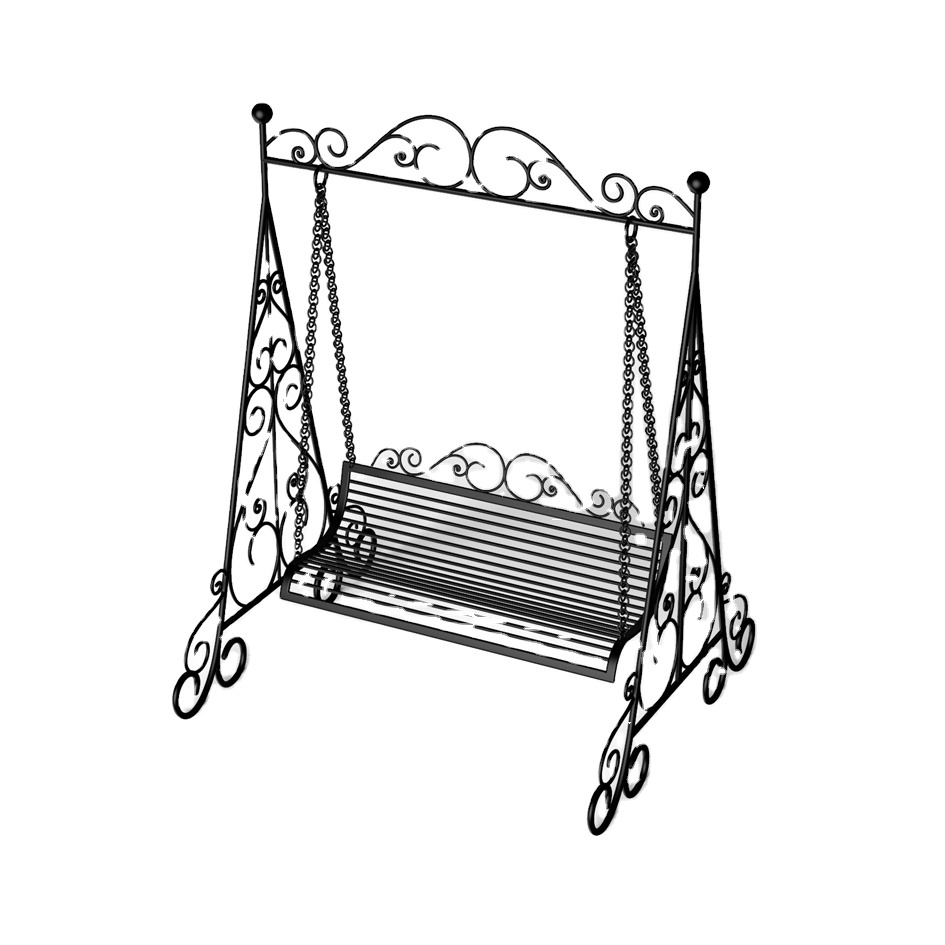 50 inch Newest Design Outdoor Garden Wooden Storage Swing,High Quality Good Service Garden Swing