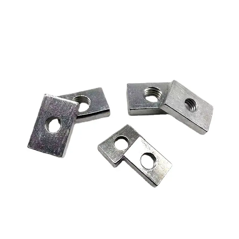 Custom direct selling weld nuts lowes hexagonal titanium  square nuts m8