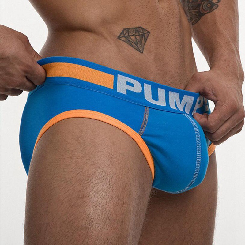 Wholesale men boxers custom logo sexy underwear men cotton underwear breathable panties elastic men's briefs boxers