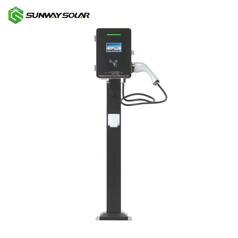 Sunway Smart Solar Power EV Electric Vehicle AC Charging Station Price