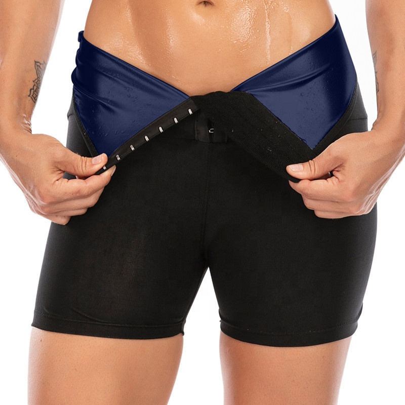 High Quality Neoprene Shorts Sweat Shaper Yoga Workout Fitness Shorts Tummy Control Sweat Pant Butt Lifter Women Shapewear