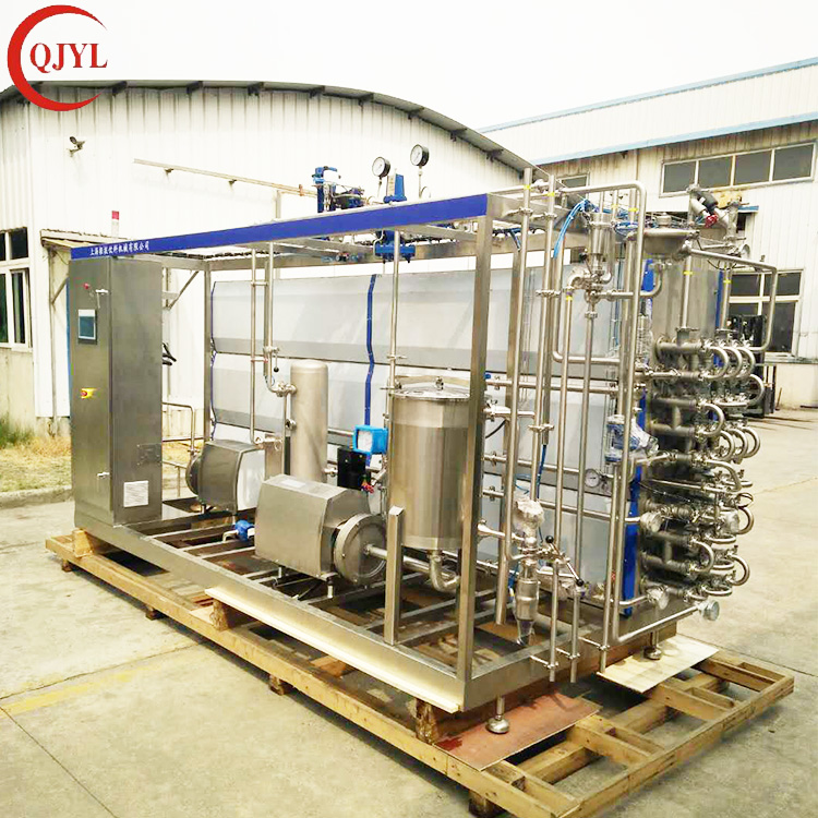 3T/H Small Tubular UHT Pasteurizer for Milk Yogurt